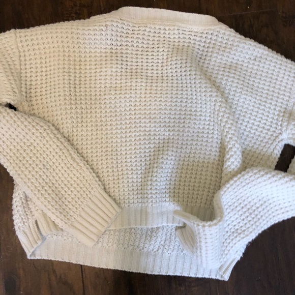 White knit crop top women's Ardene's - Picture 3 of 3